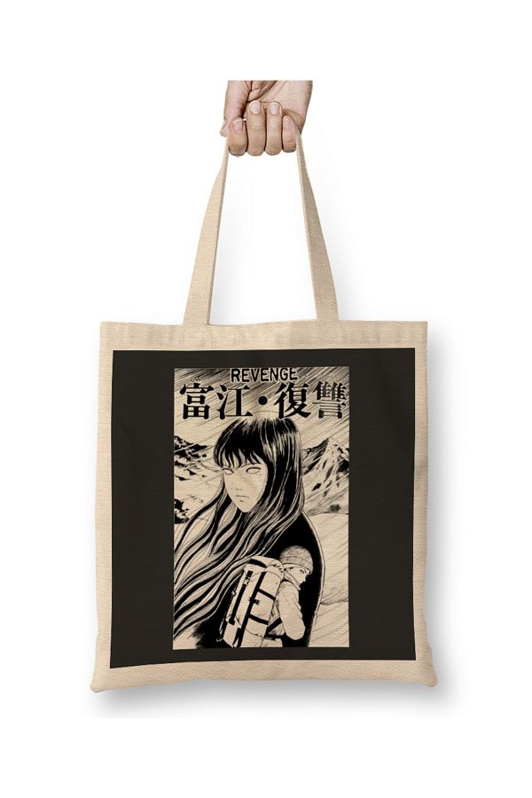 Bask Dukkan Tomie Junji Ito Tomie Manga Tote Bag Long Handle Trendyol