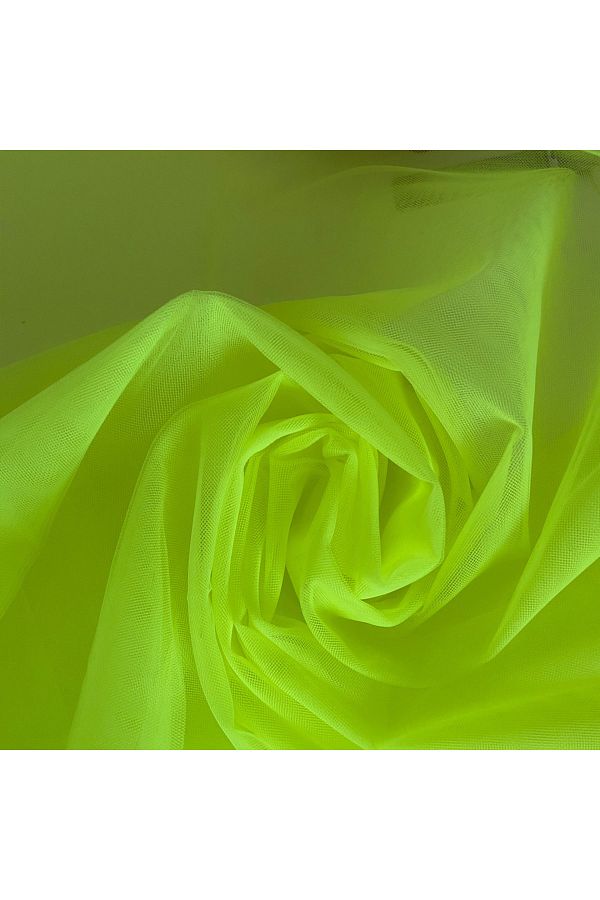 Akteks-Crystal Tulle Yellow (3 Meters Width) 1