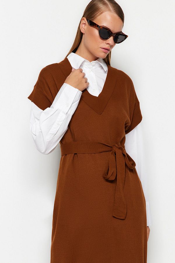 Modest sweater dress sale