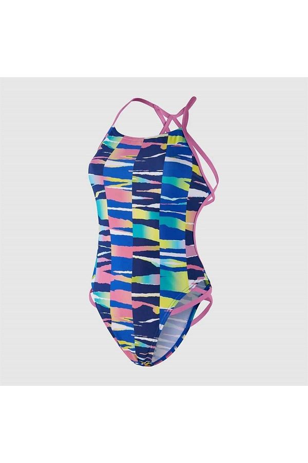 SPEEDO Rainbow Ripple Freestyler Swimsuit Women s Swimsuit Trendyol