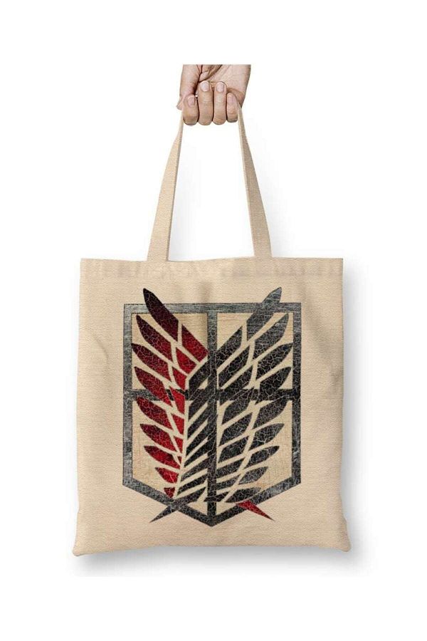 Humuts-Attack On Titan Scouting Legion Tote Bag Long Handle 1