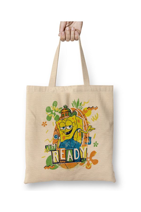 Humuts-Ight Imma Head Out Spongebob Meme Spongebob Tote Bag Long Handle 1