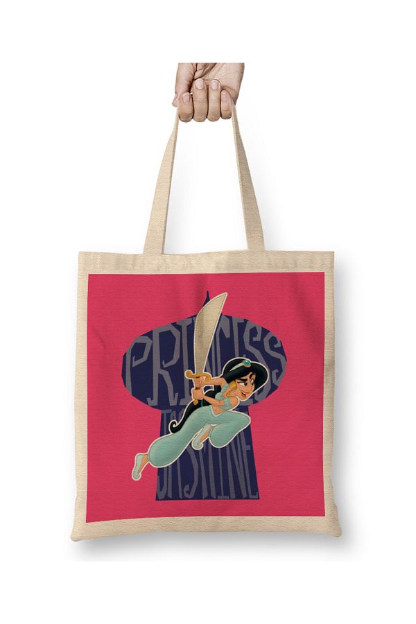 Bask Dukkan Aladdin Princess Jasmine Tote Bag Long Handle Trendyol