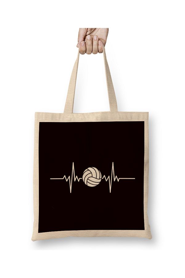 Volleyball tote bag on sale