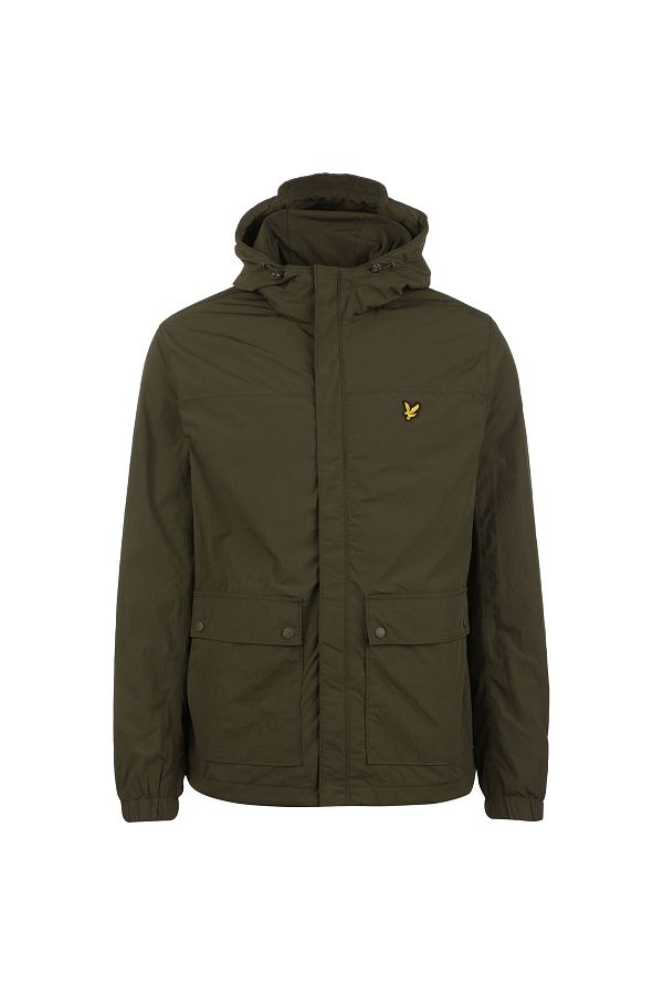 Lyle and scott parka green top