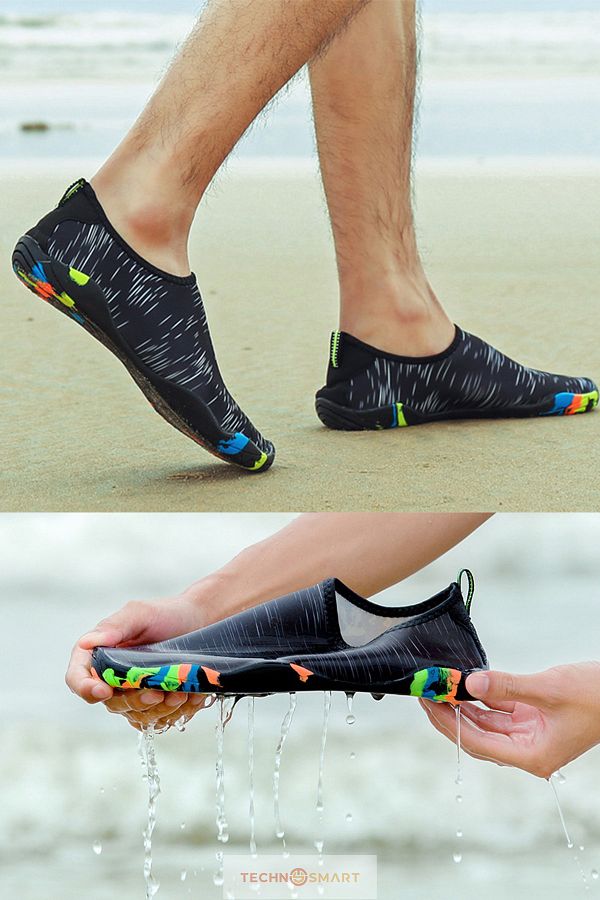 TechnoSmart Sea Shoes Beach Pool Swimming Sports Cycling Non Slip Flexible Shoes Trendyol
