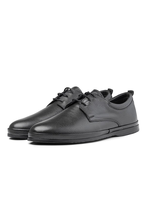 Ducavelli Otrom Genuine Leather Comfort Orthopedic Men's Casual Shoes, Father's Shoes, Orthopedic Shoes