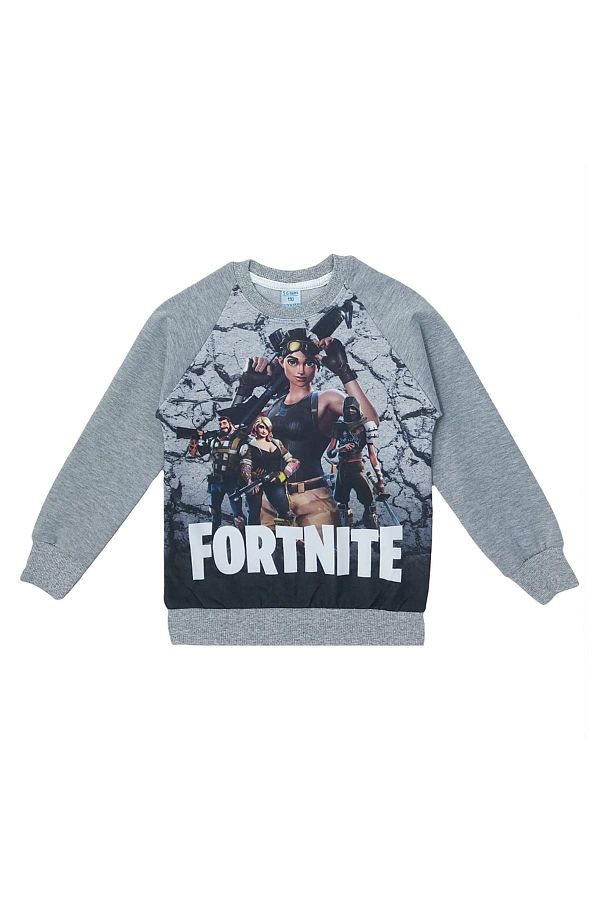 Fortnite print long sleeve pullover cheap