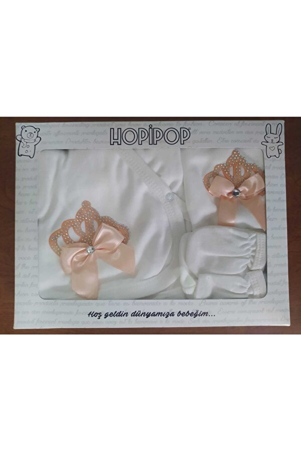 Futi Bebe Kız Taşlı 5 Li Hastane Çıkışı Yeni Doğan Zıbın