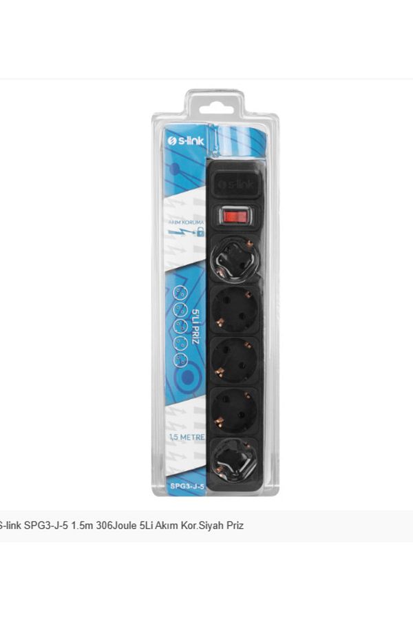 S-LINK-Öztrend Spg3-J-5 Black Socket Store New Model Pattern Forward Protection Current Protection Modul 1