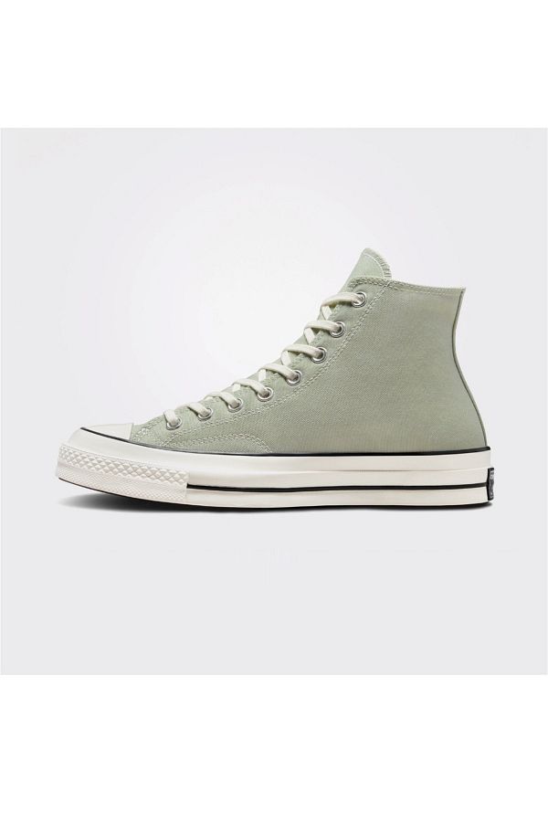 Gray and green converse store