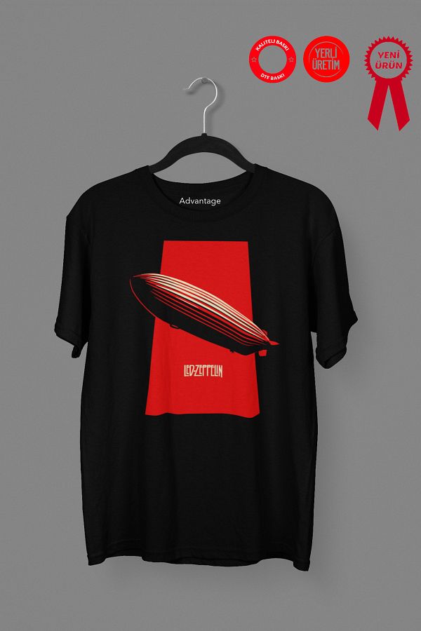 Advantage Led Zeppelin Falling Angel Rock Music Printed T Shirt Unisex T shirt Trendyol