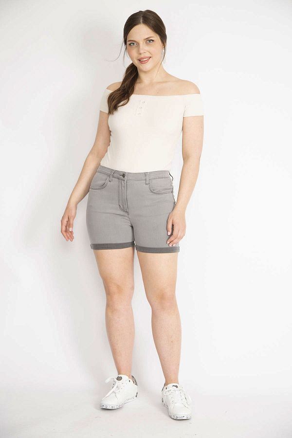Denim shorts for skinny legs cheap