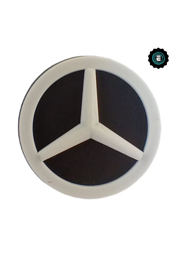 Crocs-Slipper Ornament / Pen Holder Ornament / Bracelet Ornament / Keychain Ornament / Slipper Jewelry - Mercedes Logo 1