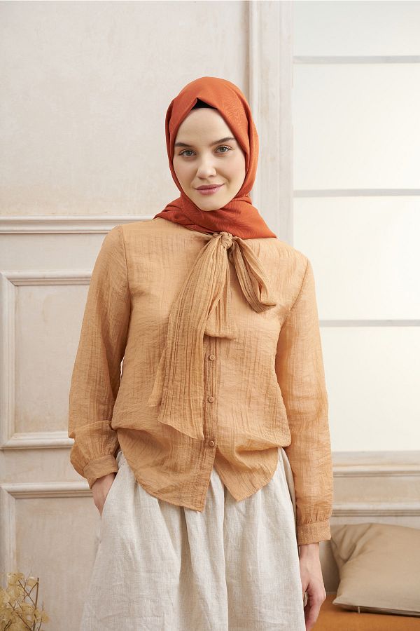 ARMANDA-Nou sezon labirint cu model șal - seria Perla cu model minimalist șal elegant eșarfă hijab 1
