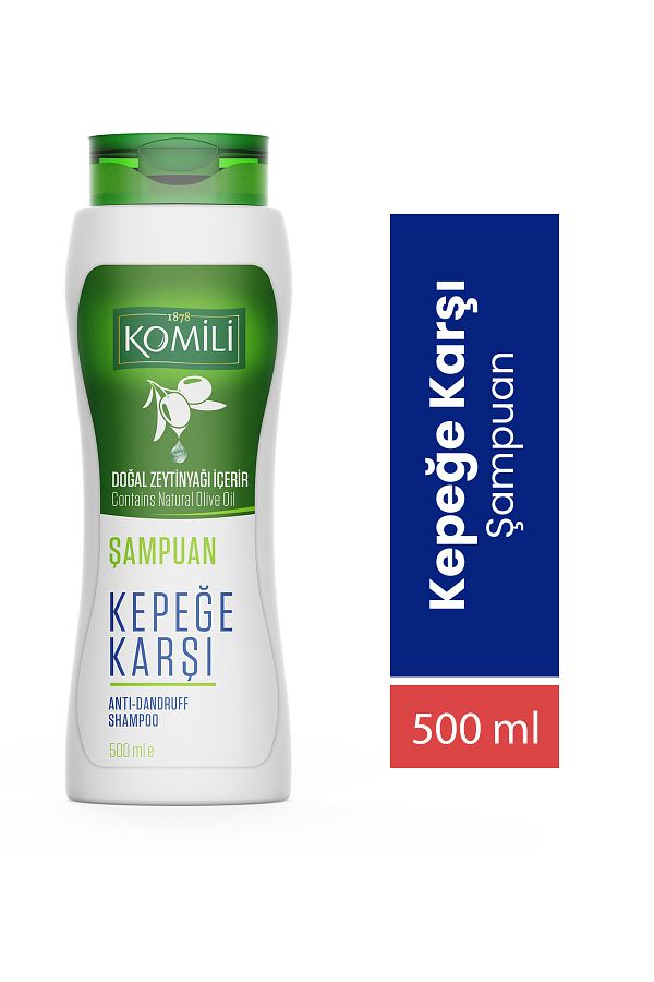 Komili-500 ML Vegan Shampoo - Anti Dandruff for Hair with Dandruff 1