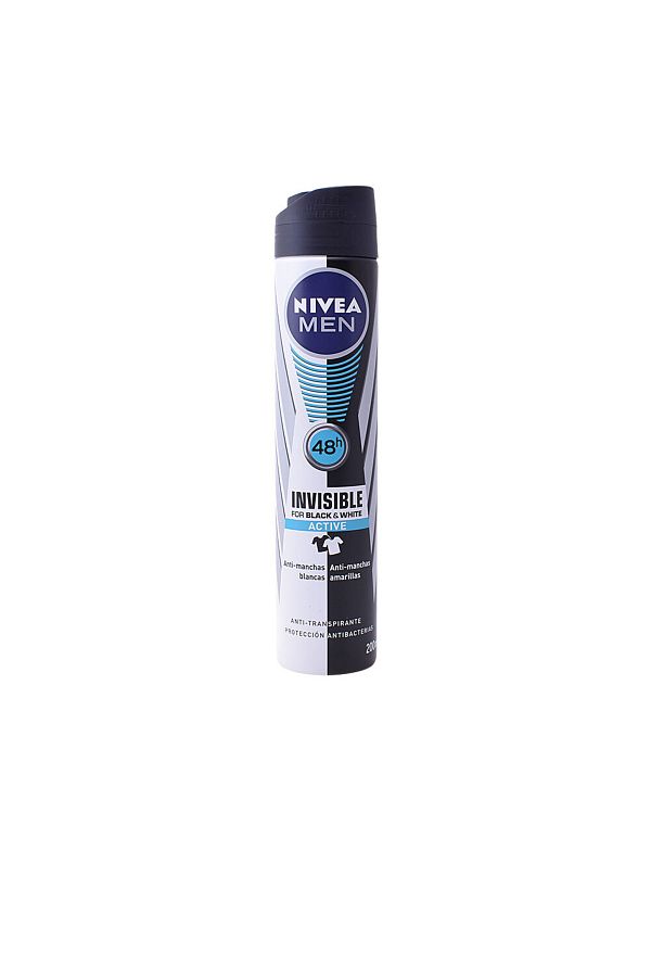 NIVEA-Men Black & White Aktiv Deodorant Spray Nivea 200 ml 1
