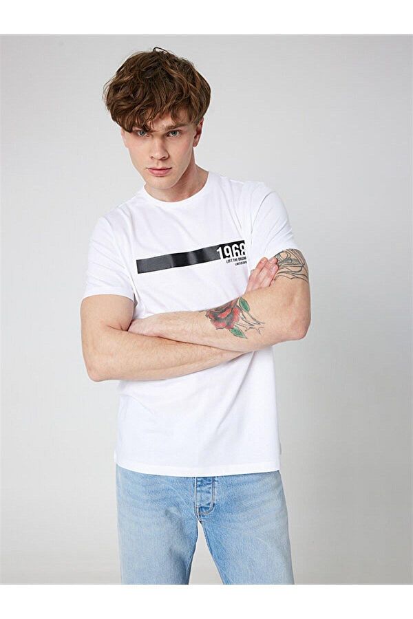 Loft Men s Short Sleeve Regular Fit T Shirt Lf2028066 Trendyol