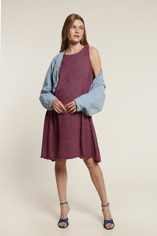 LYN MAMA-Rochie roșie de maternitate Holmes 1