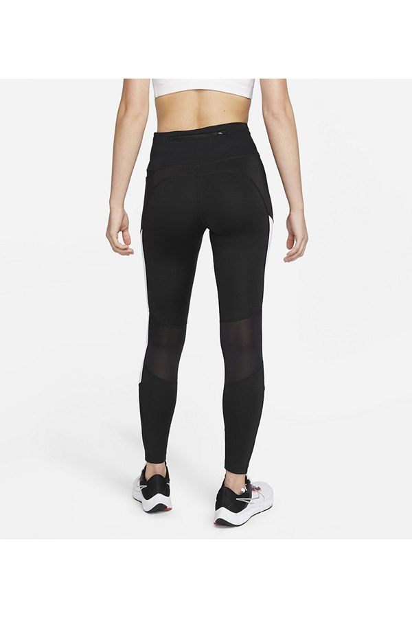 Nike Air Dri Fit 7 8 Length High Waisted Women s Running Tights Trendyol