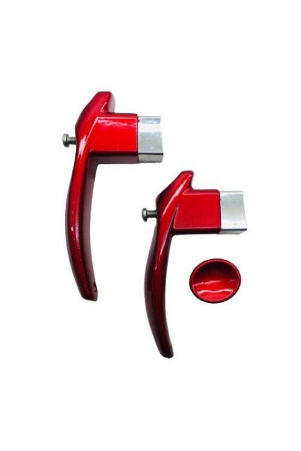 Sultanoğlu-Teapot Handle Set Handle Set Square Bright Red 1
