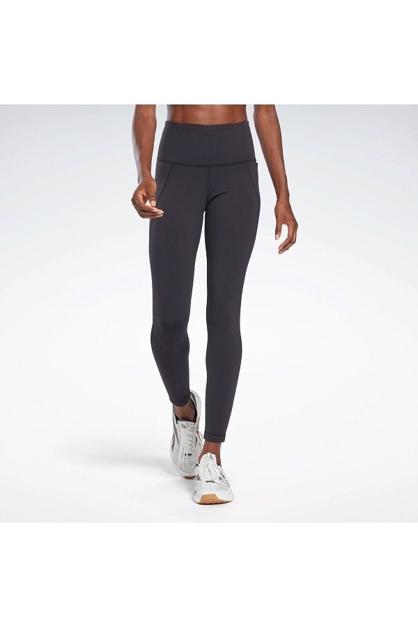 Reebok Lux High Rise Women s Black High Waist Tights Trendyol