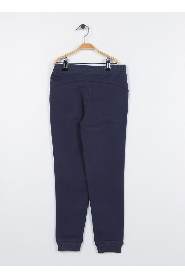 Navy blue puma sweatpants store