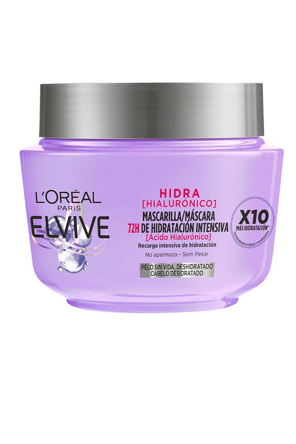 L'Oreal Paris-Elvive Hidra Hialurónico Mascarilla 72h Hydratación L'Oréal Paris 300 ml 1