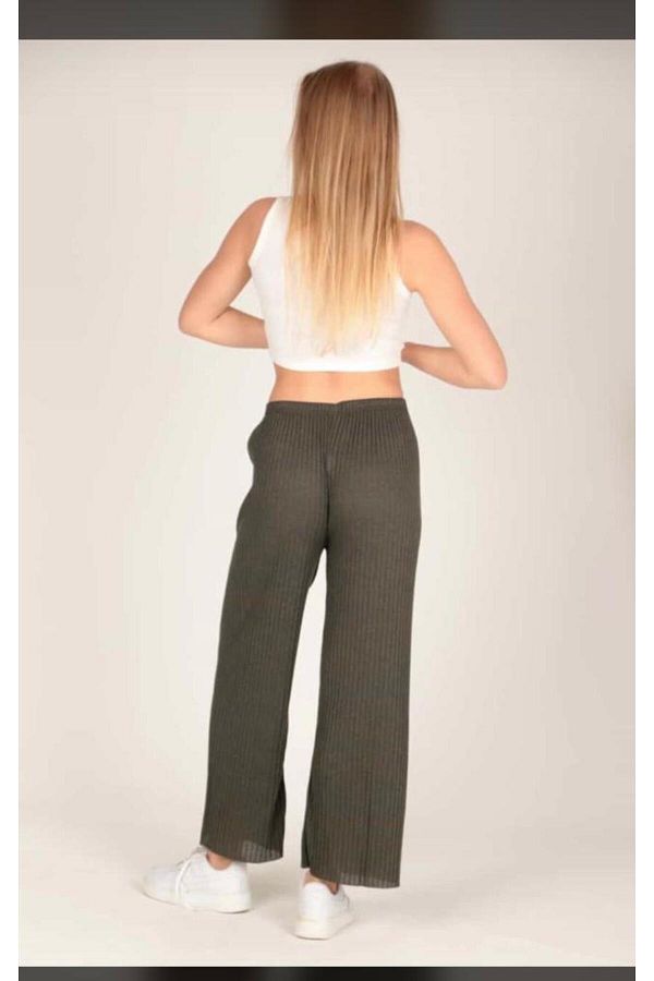 Lüx Wood-pantaloni de dama Tesatura camisole 1