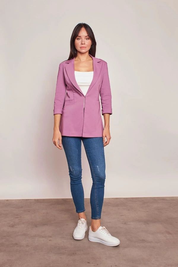 Rose color jacket hot sale