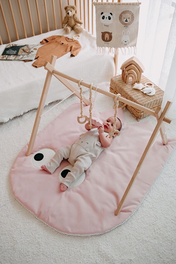 DERY BABY - Oyun Halısı Oyun Matı- Pınky(100-85)cm