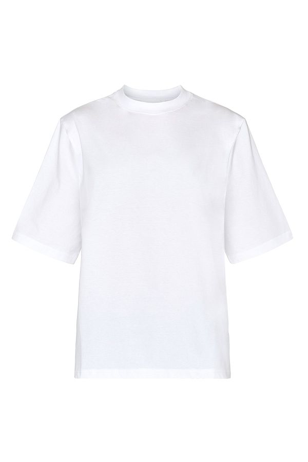 Sister's Point-T-Shirt damski/dziewczęcy biały/łososiowy 1