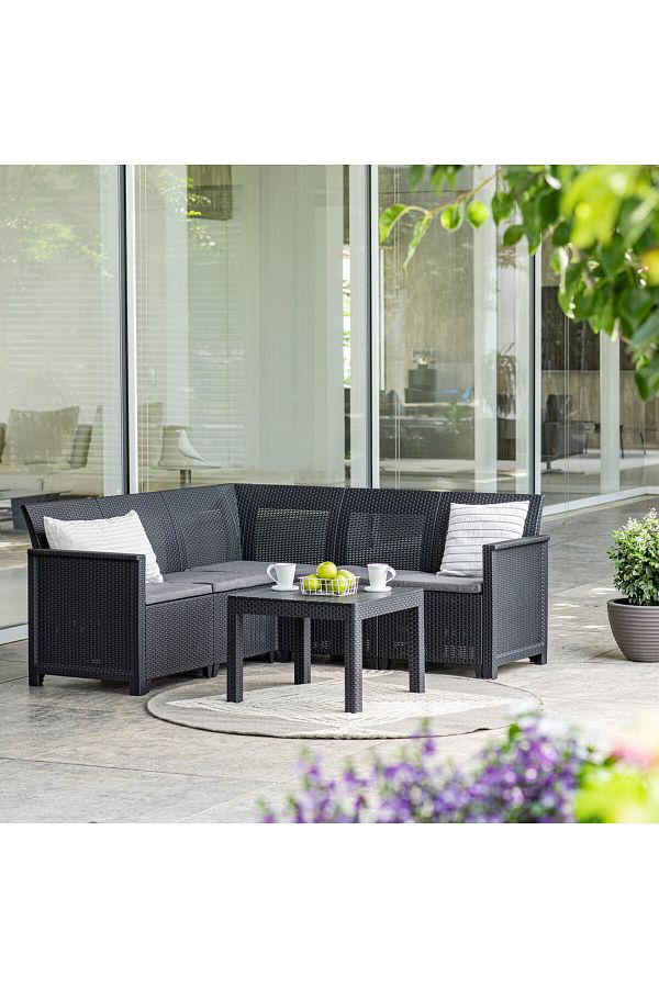 Keter-Emma Corner Seating Group 1