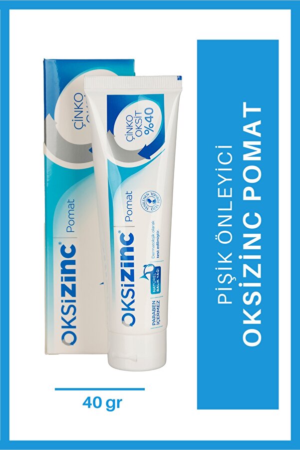 Oksizinc Pomat %40 Cinko Asit 40 gr