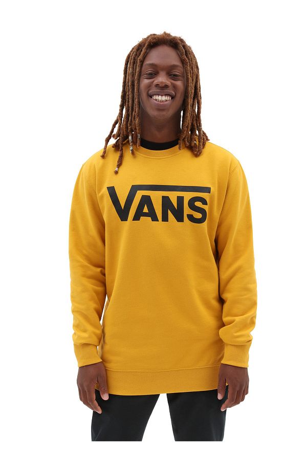 Vans Hooded Collar Multicolored Men s Sweatshirt VN0A456AF3X1 MN VANS CLASSIC CREW I Trendyol