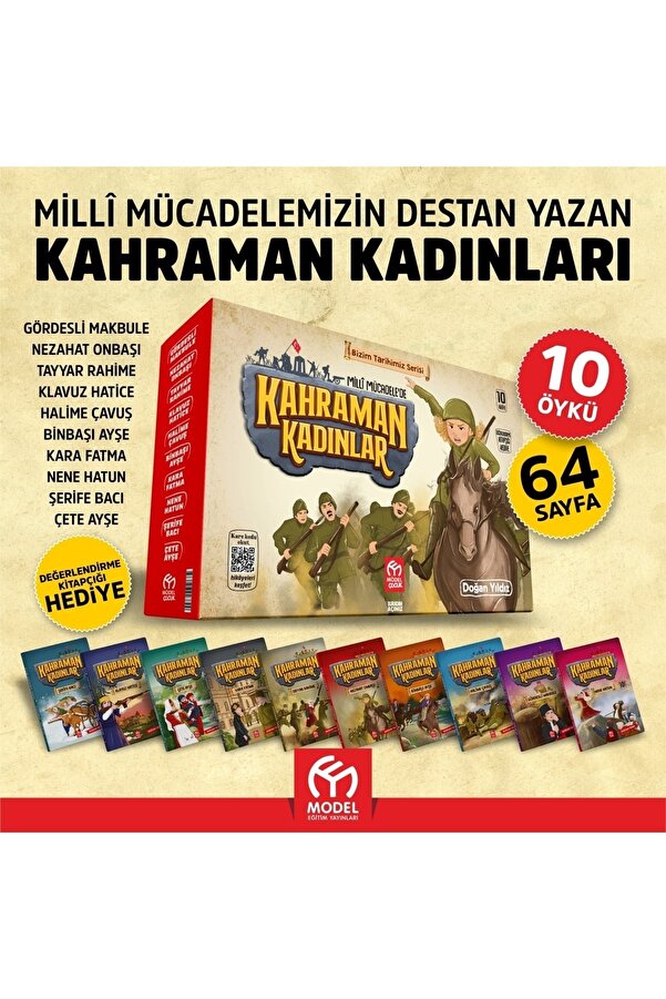 Model Eğitim Yayınları Milli Mücadelede Kahraman Kadınlar Hikaye Serisi