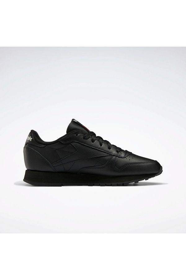 Womens reebok classic black leather cheap