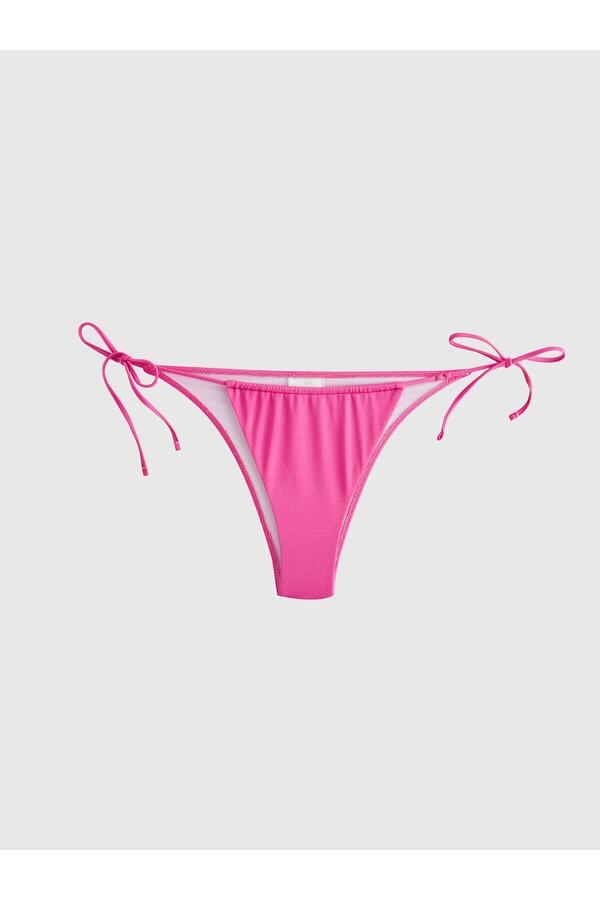 LC Waikiki-Schlichtes Damen-Bikiniunterteil mit Bindedetail 1