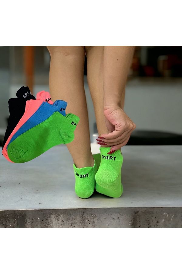 Neon sock booties discount