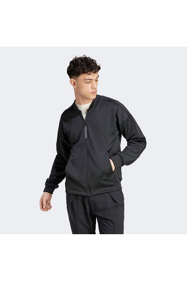 adidas-City Escape AEROREADY Warming Men's Black Tracksuit Top 1