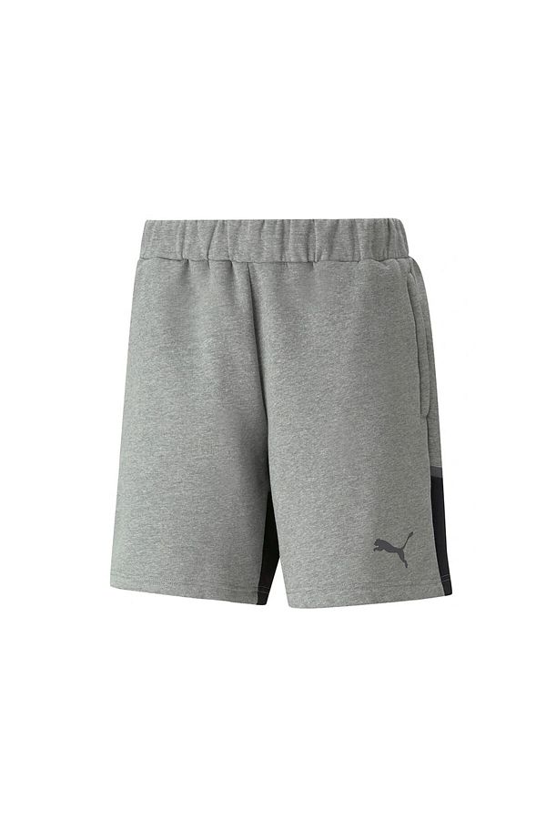 Puma-شورت كاجوال من Teamcup شورت تدريب كرة القدم للرجال65798913 رمادي 1