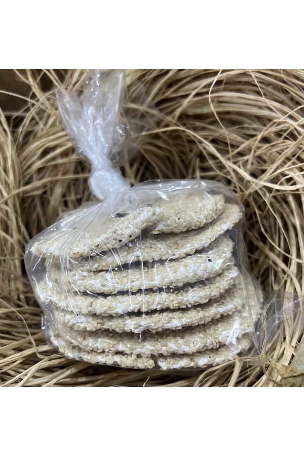 Sevinç-2-Piece Sesame Halva Wheels - Breakable 1