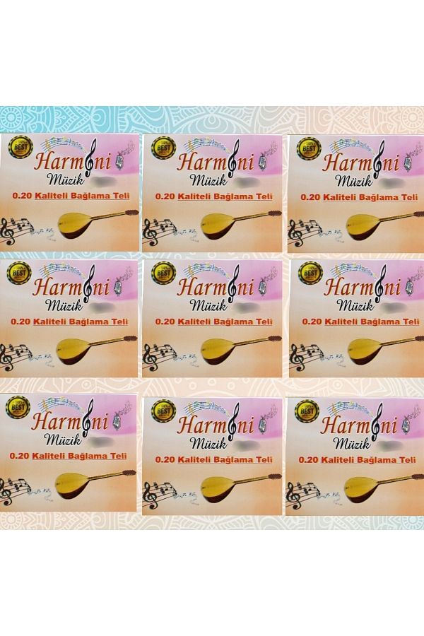 harmoni strings-سلك ربط بمقبض طويل 0.20 مجموعة أسلاك اشتري 9 واحصل على 5 (سعر ترويجي) 1