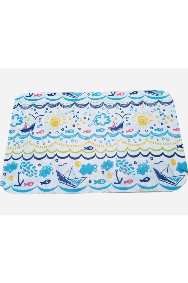 Modellino Yıkanabilir Beslenme Örtüsü Renkli Desenli Südor Beslenme Bezi 35x50cm - 1 Adet