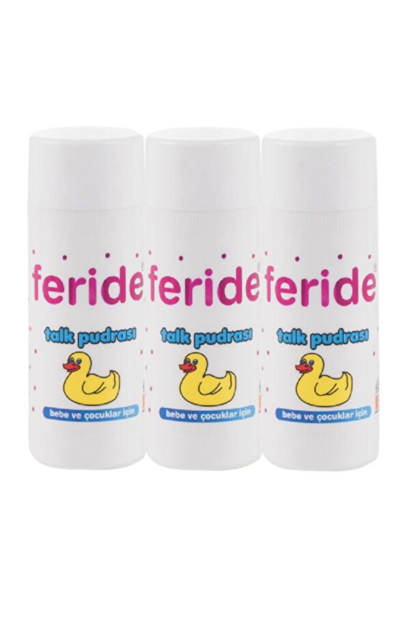 Feride Talk Pudrası Bebek ve Çocuklar İçin 75g (3 Adet)