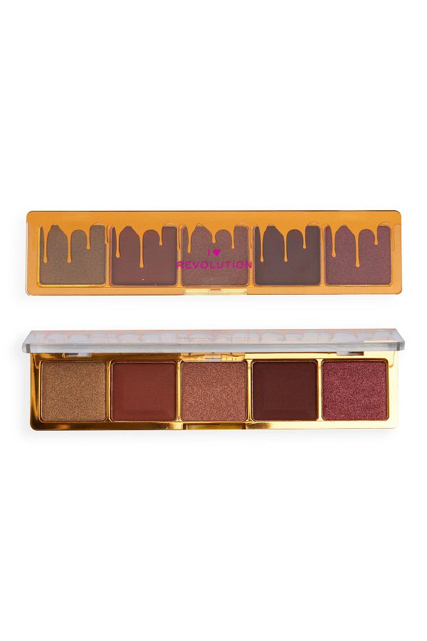 I HEART REVOLUTION-Eyeshadow Palette Mini Chocolate Milk and Ganache 1