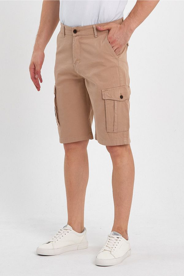 Whitesea Long Cargo Shorts Trendyol