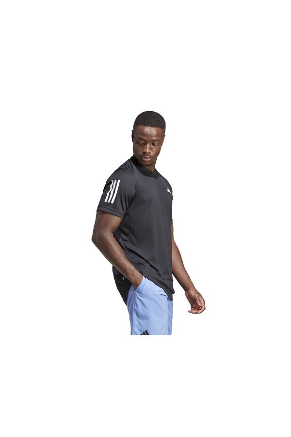 adidas Club 3Str Tee Men s Tennis T shirt HS3262 Black Trendyol