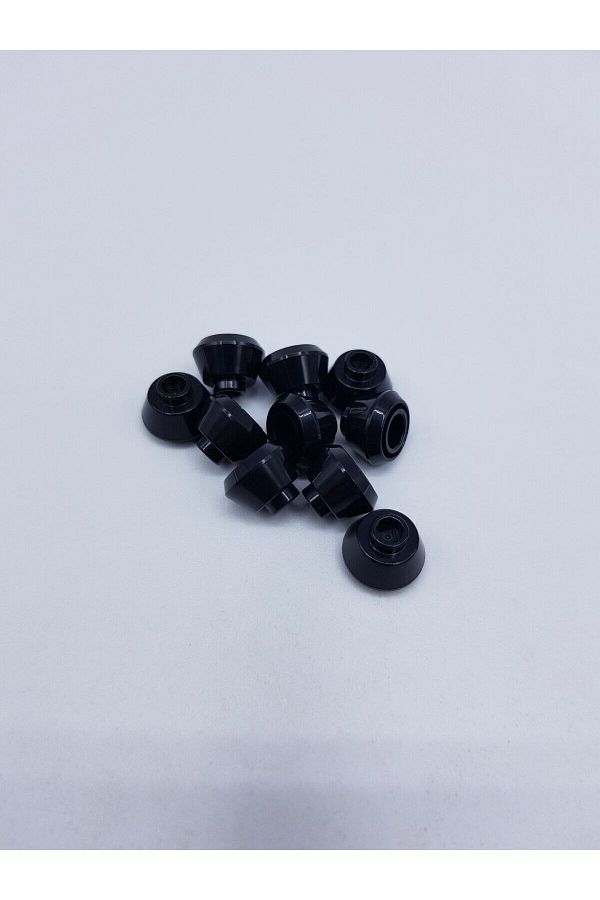 LEGO-Accessory MOC Custom Star Wars Cone Small Drone Head Cone Black 2 pieces to send 1