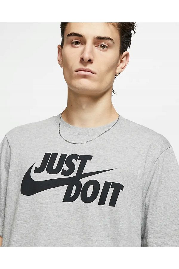 Nike just do it t shirt white clearance